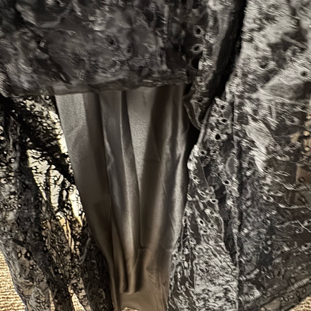 Delia’s black dolls kill floral embroidered Tulle gothic maxi dress NWT🐸 - Picture 12 of 12
